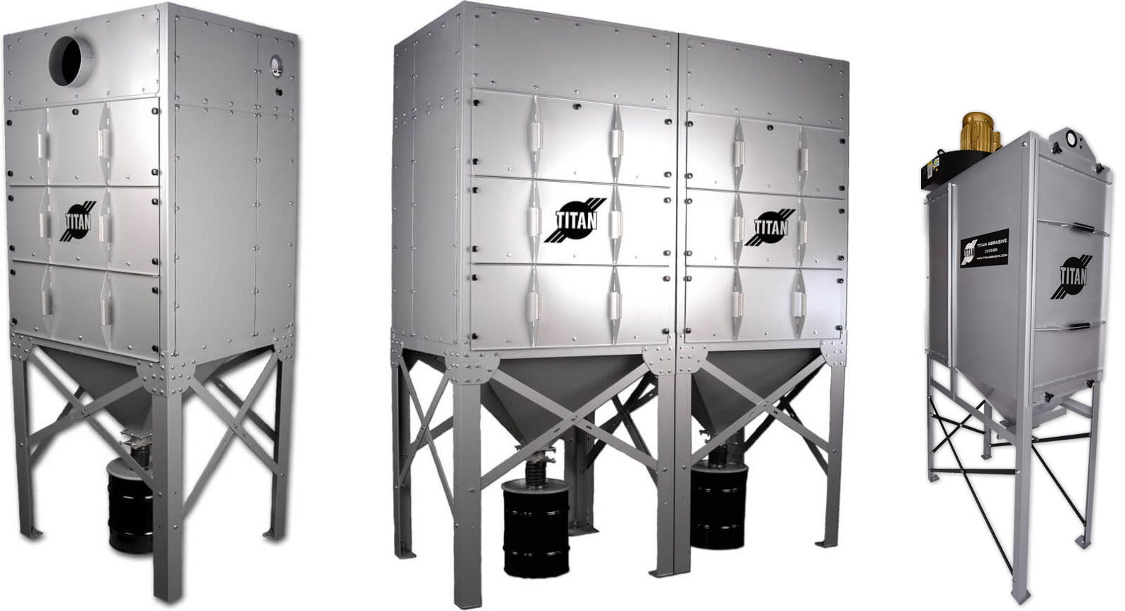 Dust Collector for Industrial Blast Rooms & Blast Cabinets - Made in USA