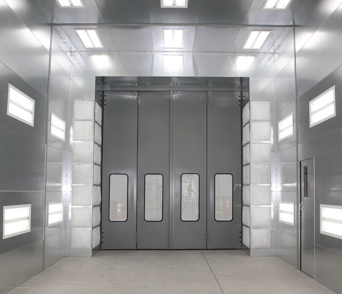 titan abrasive paint booth